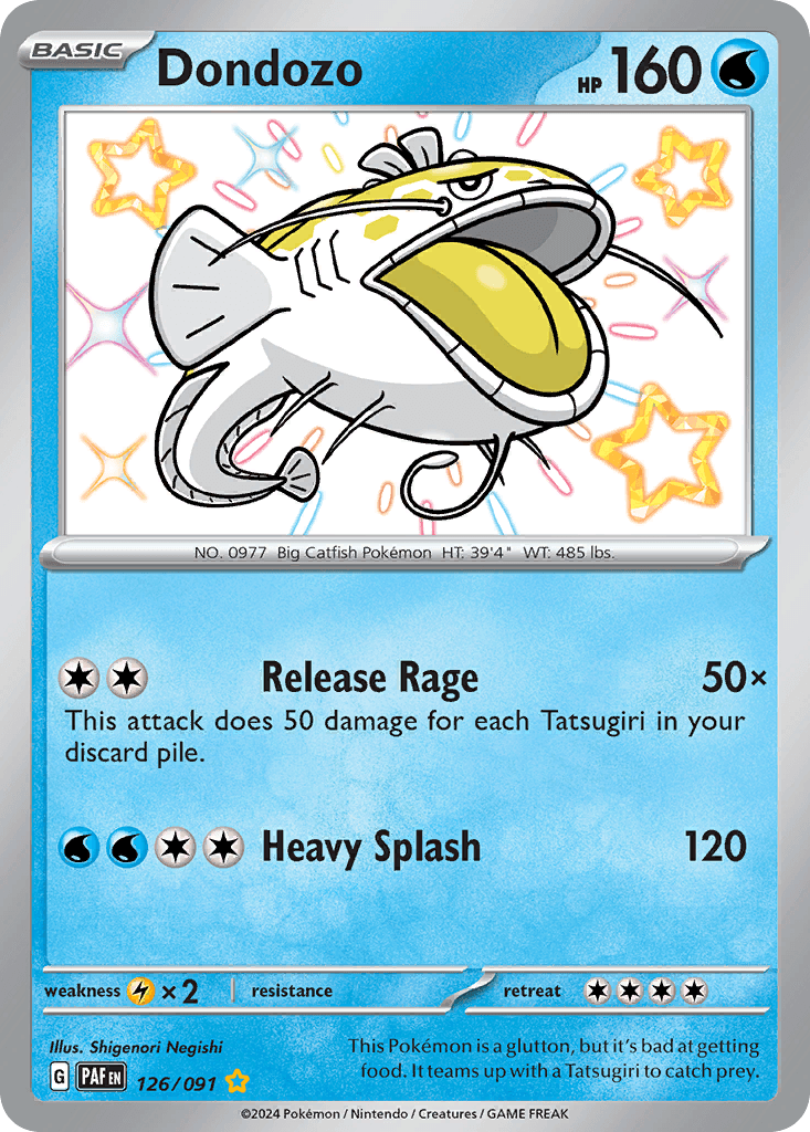 Dondozo, kortbilde fra pokemontcg.io
