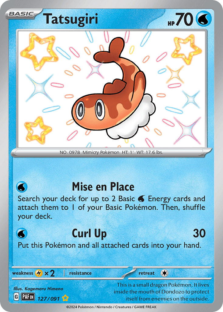 Tatsugiri, kortbilde fra pokemontcg.io