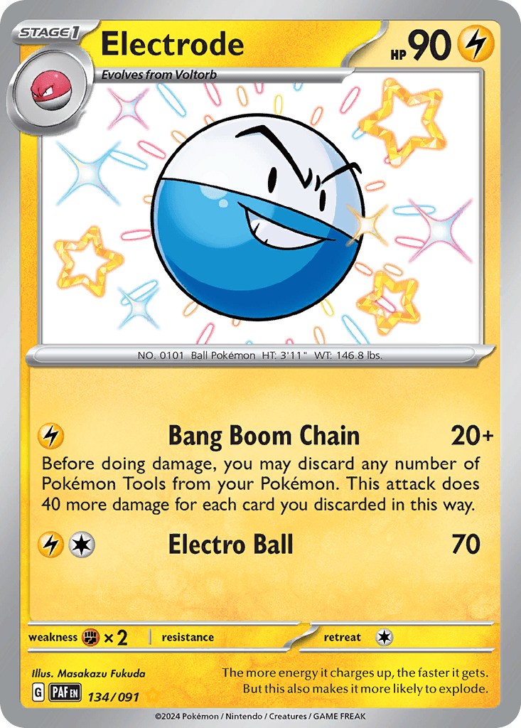 Electrode, kortbilde fra pokemontcg.io