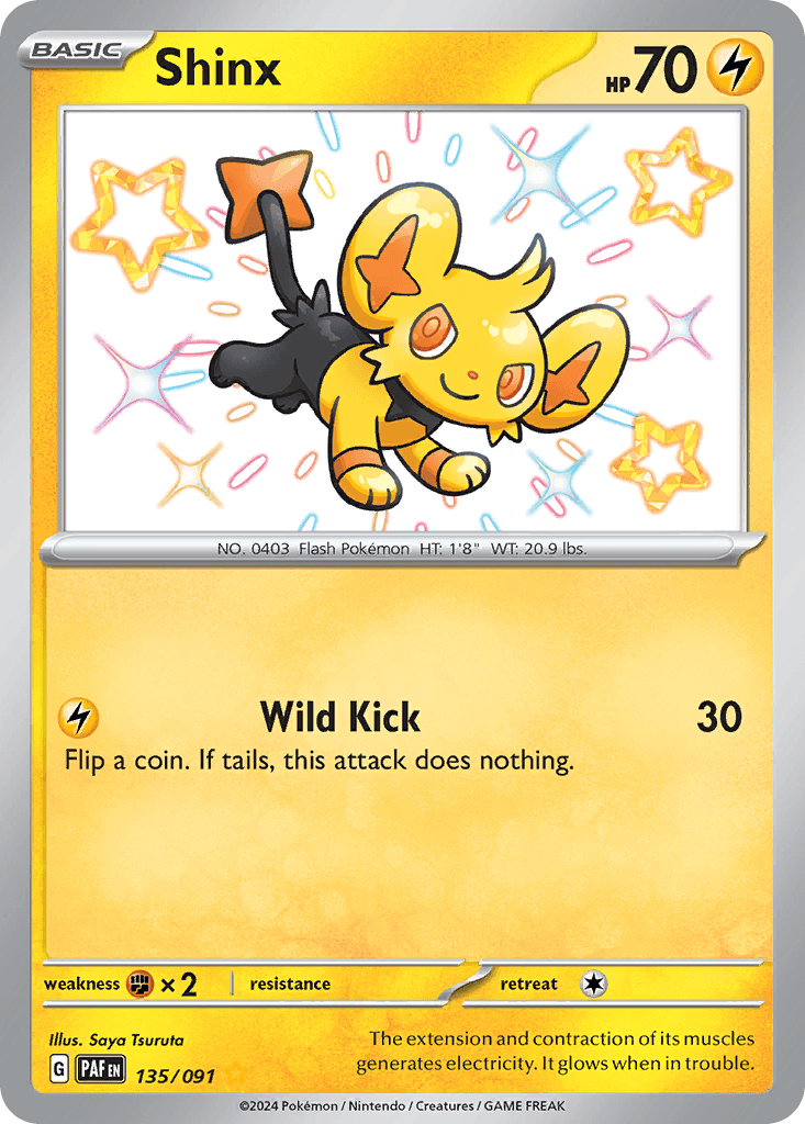 Shinx, kortbilde fra pokemontcg.io