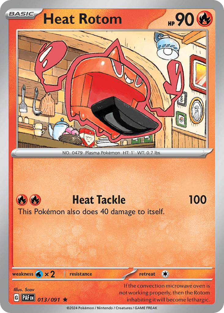Heat Rotom, kortbilde fra pokemontcg.io
