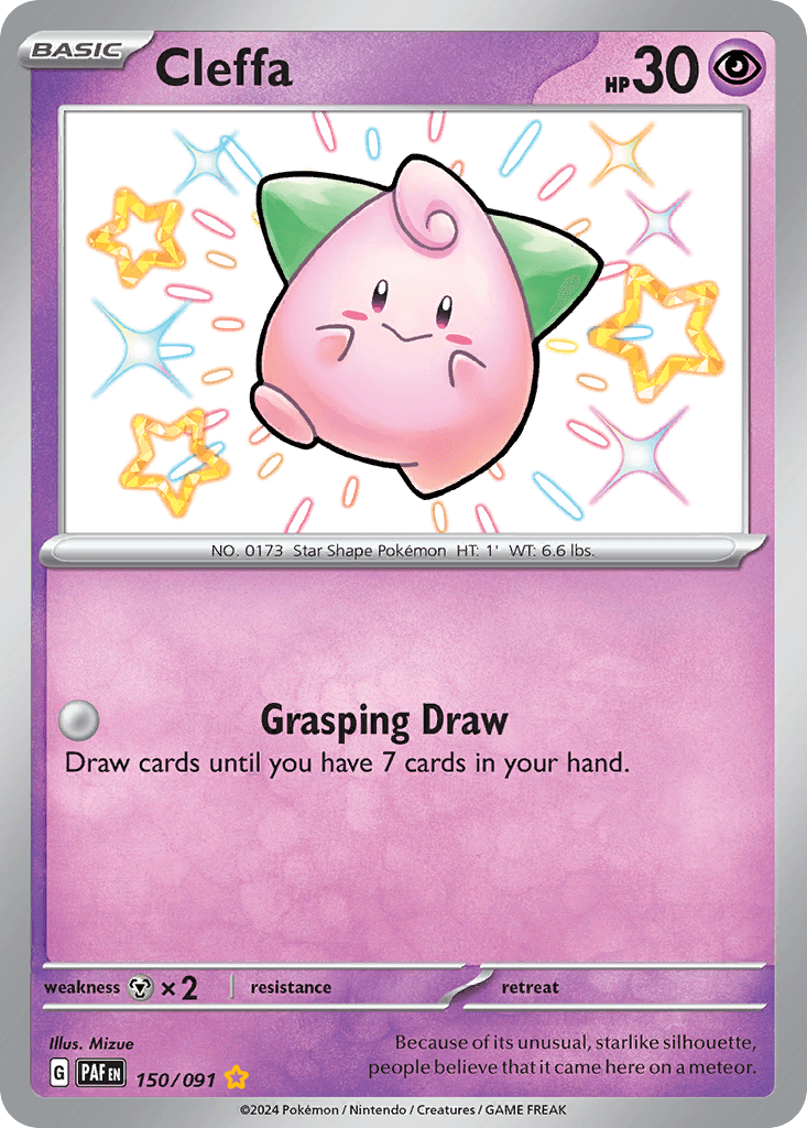 Cleffa, kortbilde fra pokemontcg.io