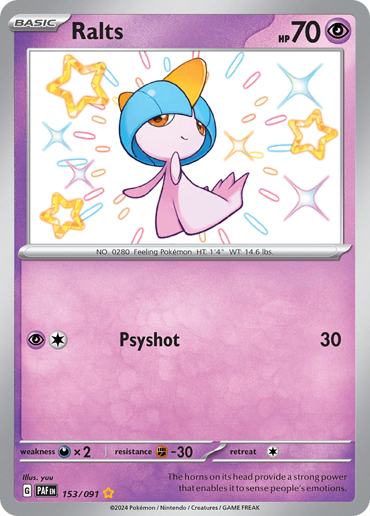 Ralts, kortbilde fra pokemontcg.io