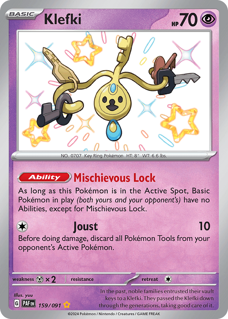 Klefki, kortbilde fra pokemontcg.io