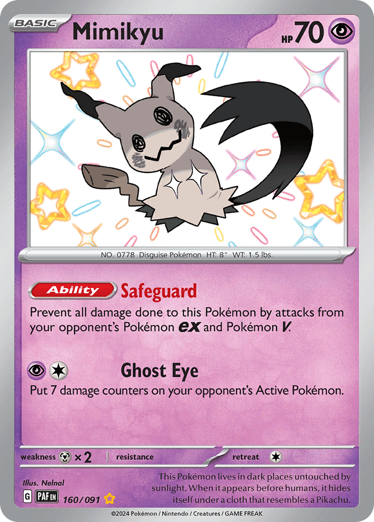 Mimikyu, kortbilde fra pokemontcg.io