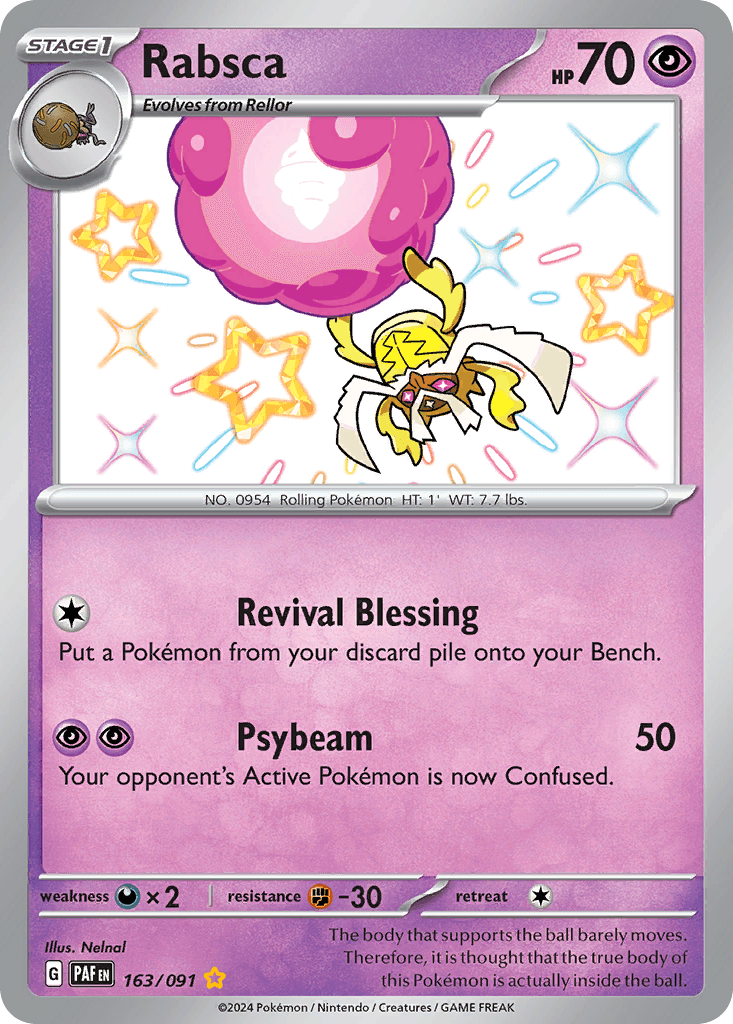 Rabsca, kortbilde fra pokemontcg.io
