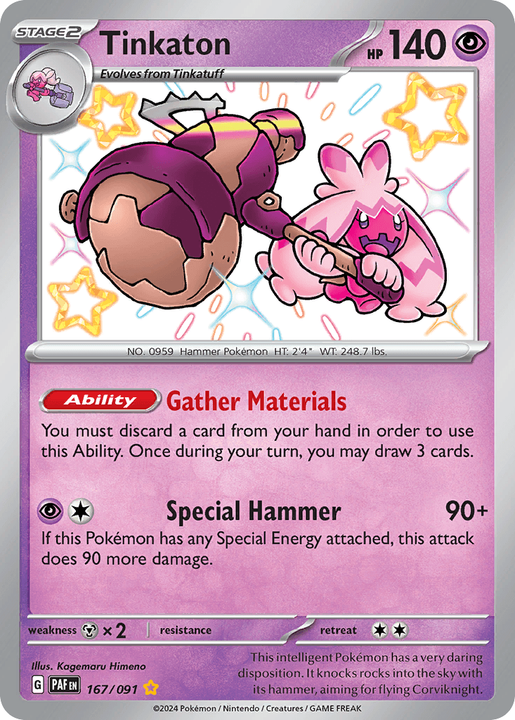 Tinkaton, kortbilde fra pokemontcg.io