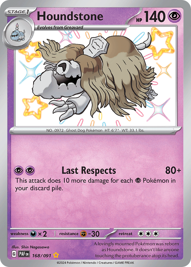 Houndstone, kortbilde fra pokemontcg.io