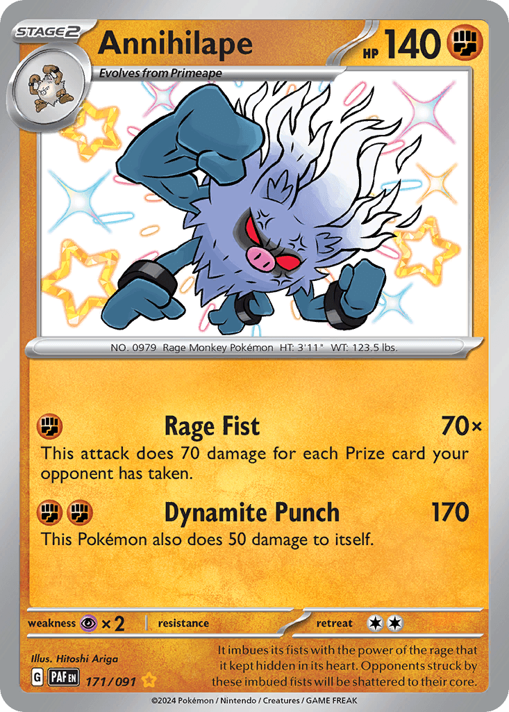 Annihilape, kortbilde fra pokemontcg.io