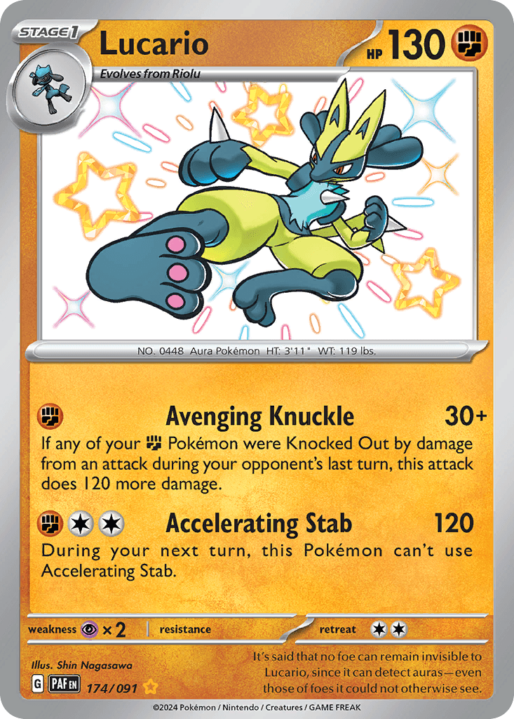 Lucario, kortbilde fra pokemontcg.io