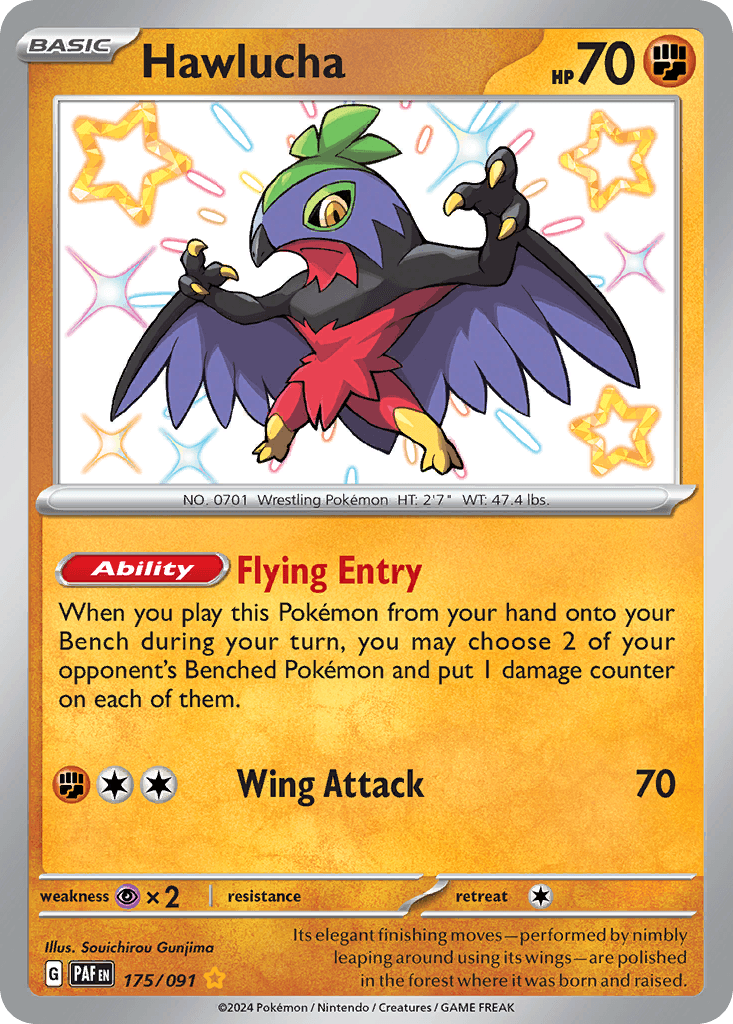 Hawlucha, kortbilde fra pokemontcg.io