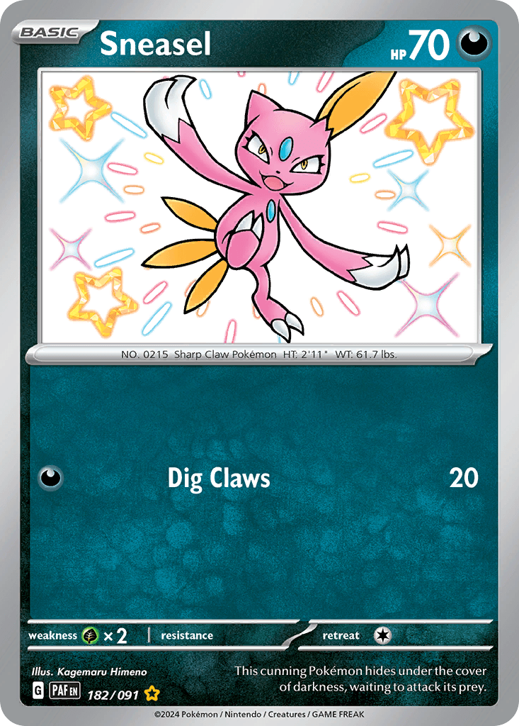 Sneasel, kortbilde fra pokemontcg.io