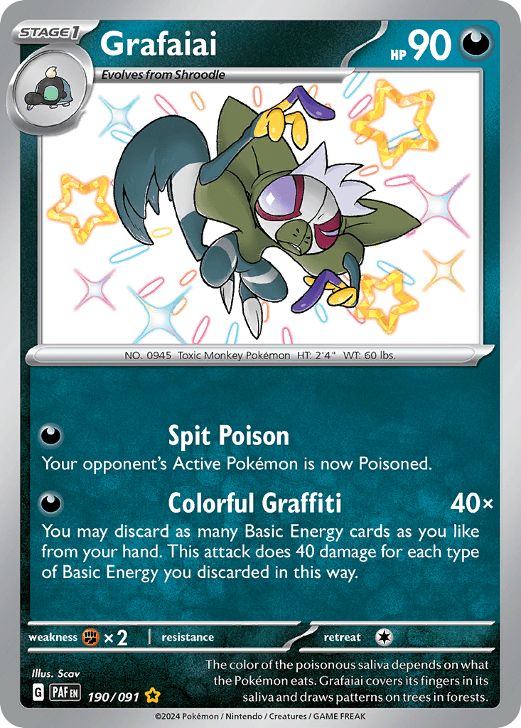Grafaiai, kortbilde fra pokemontcg.io