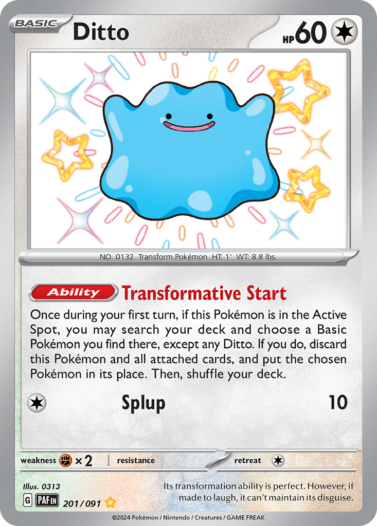 Ditto, kortbilde fra pokemontcg.io