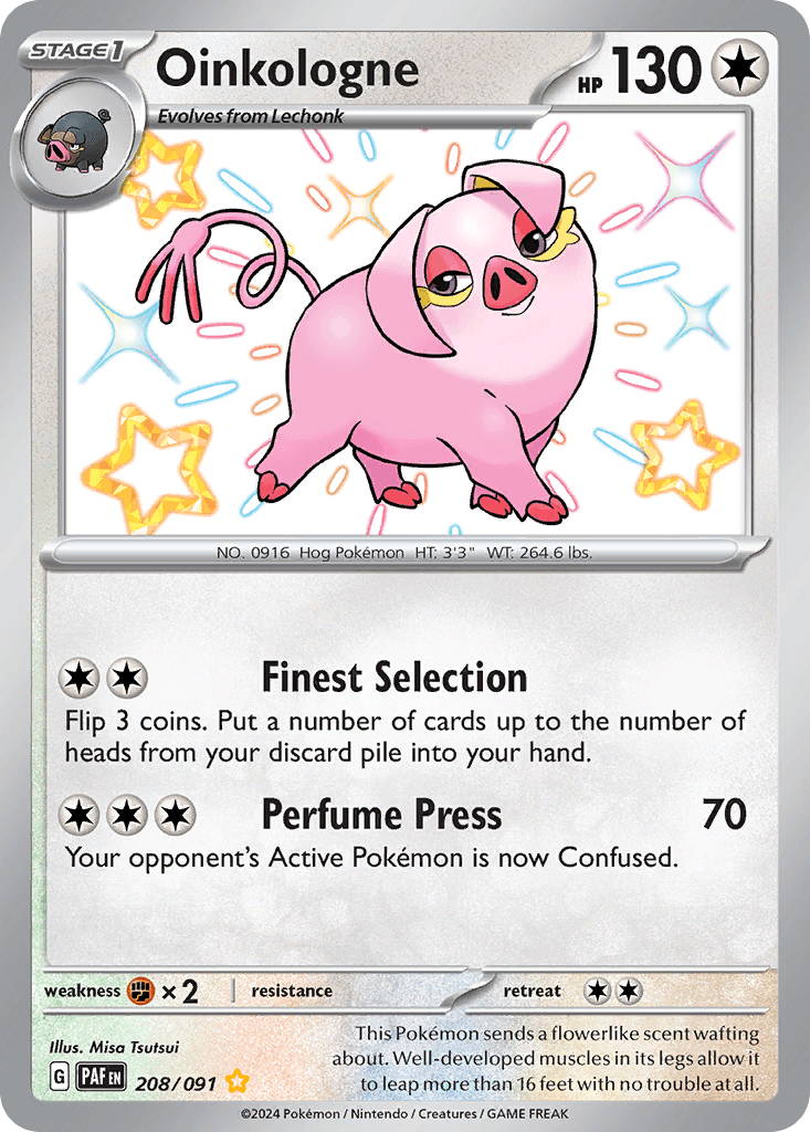 Oinkologne, kortbilde fra pokemontcg.io