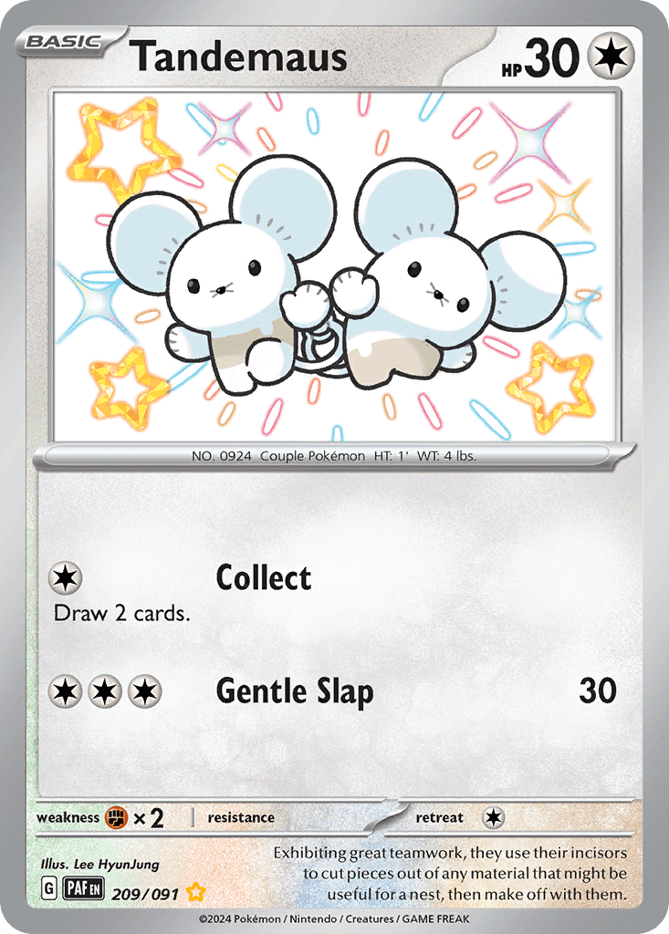 Tandemaus, kortbilde fra pokemontcg.io