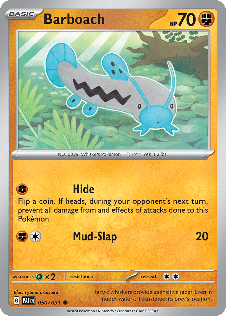 Barboach, kortbilde fra pokemontcg.io