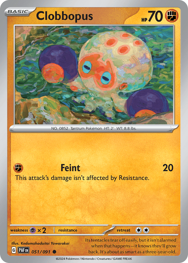 Clobbopus, kortbilde fra pokemontcg.io
