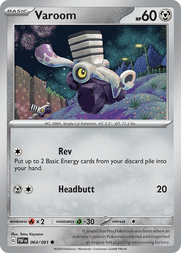 Varoom, kortbilde fra pokemontcg.io