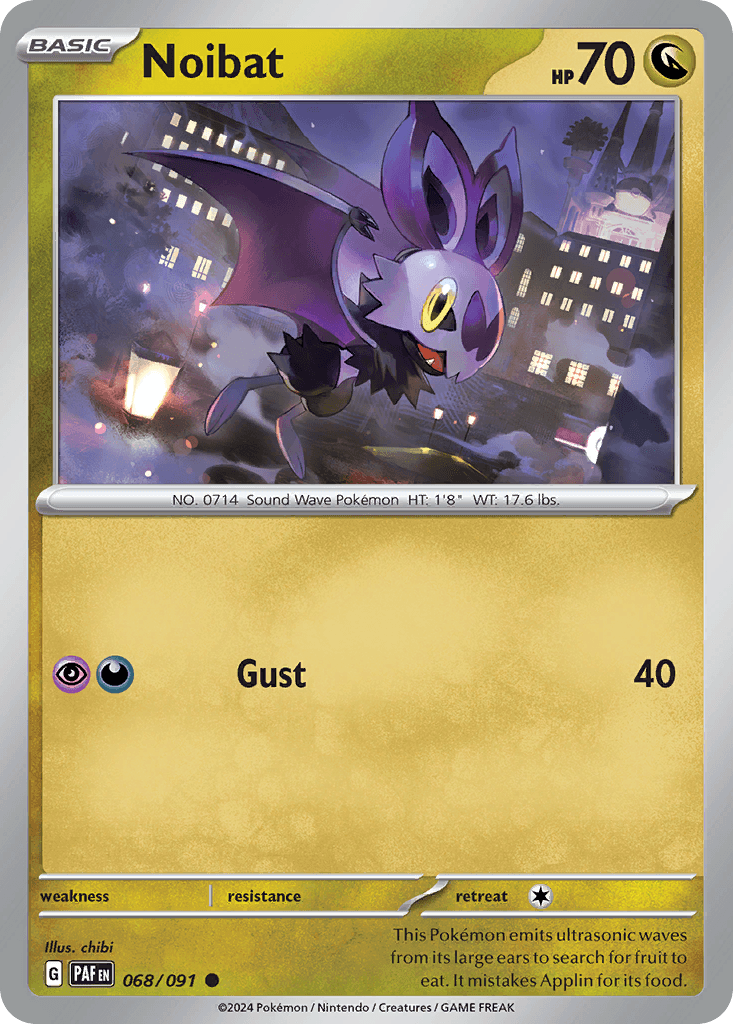 Noibat, kortbilde fra pokemontcg.io