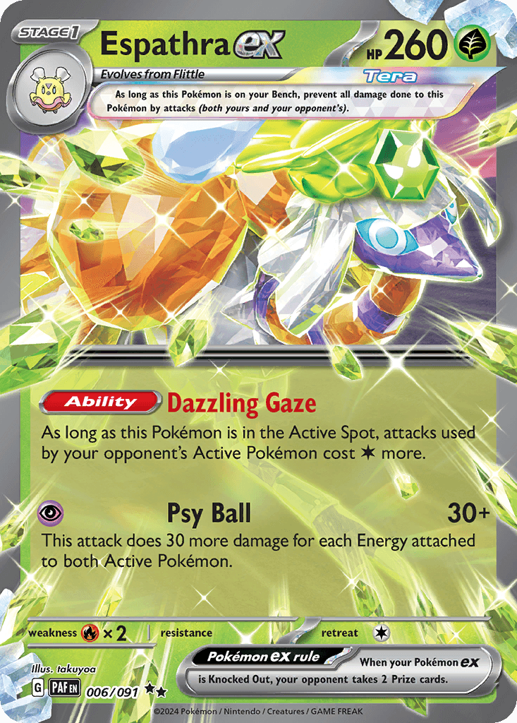 Espathra ex, kortbilde fra pokemontcg.io