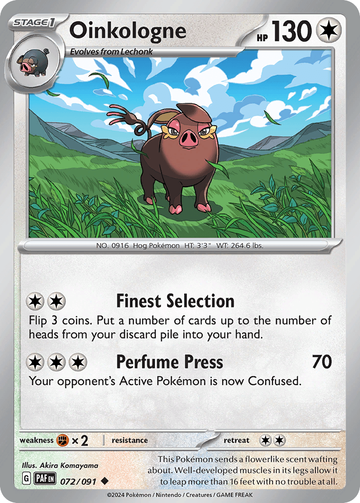 Oinkologne, kortbilde fra pokemontcg.io