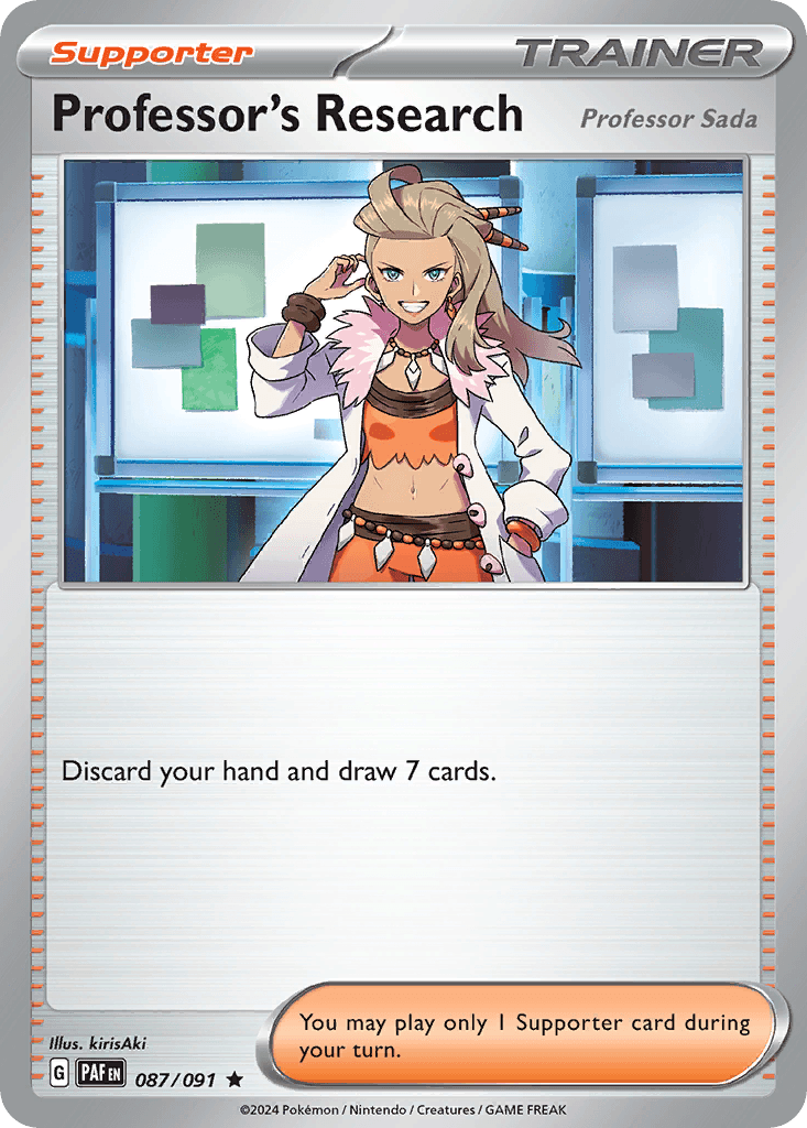 Professor's Research, kortbilde fra pokemontcg.io