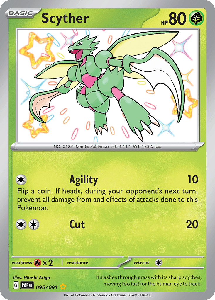 Scyther, kortbilde fra pokemontcg.io