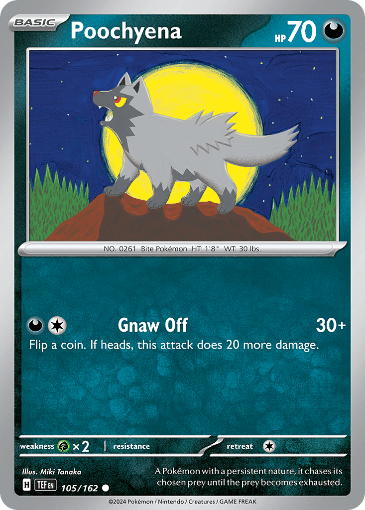 Poochyena, kortbilde fra pokemontcg.io