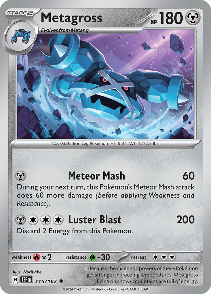Metagross, kortbilde fra pokemontcg.io