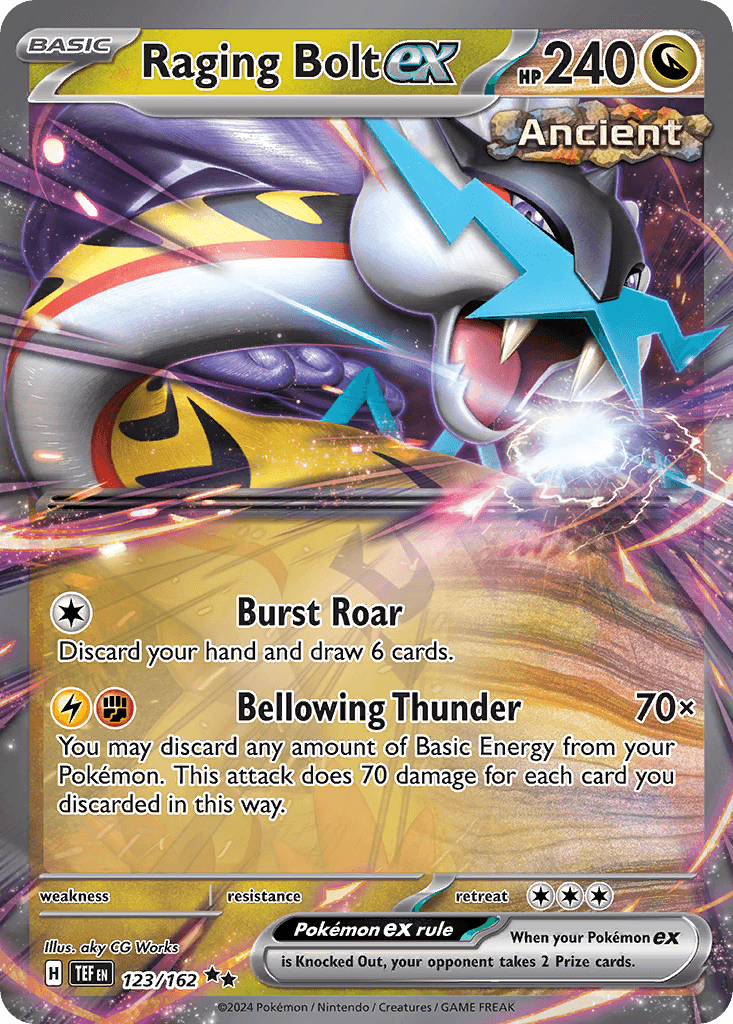 Raging Bolt ex, kortbilde fra pokemontcg.io