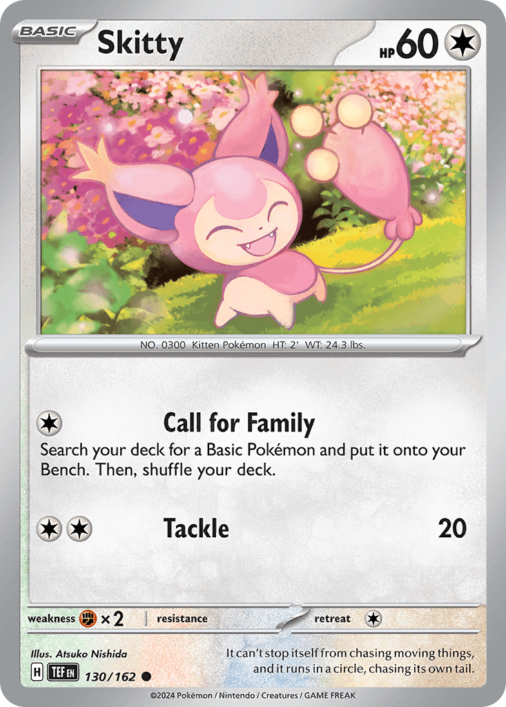 Skitty, kortbilde fra pokemontcg.io