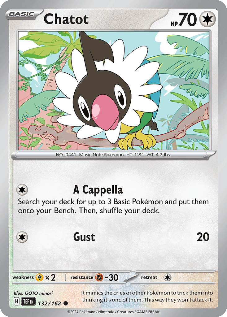 Chatot, kortbilde fra pokemontcg.io