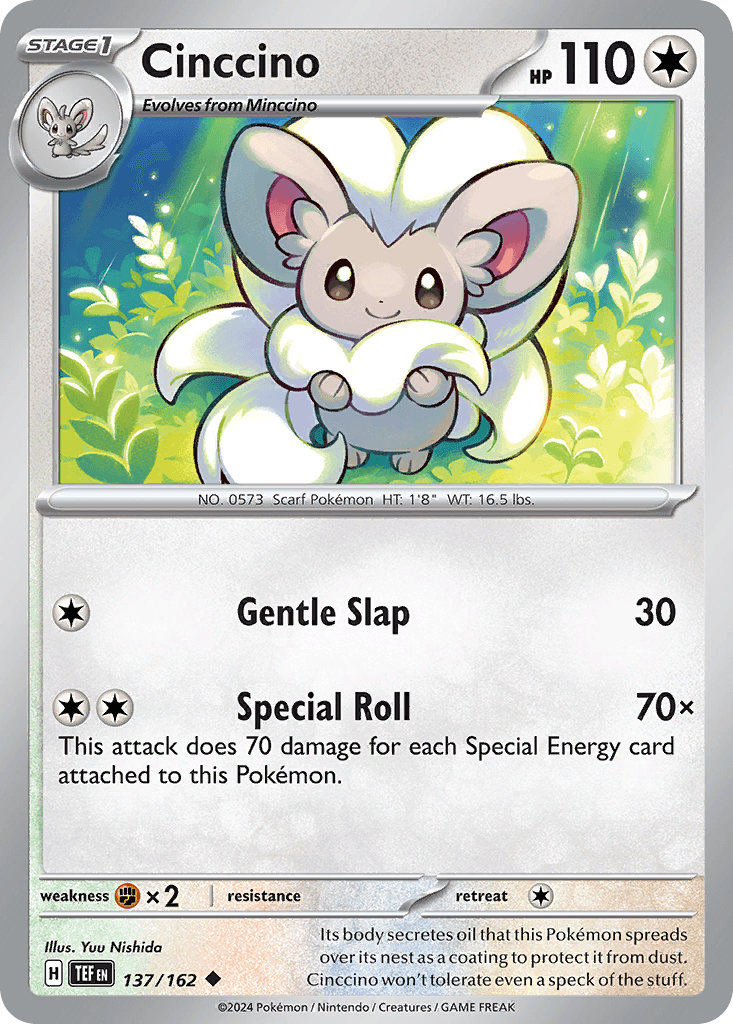 Cinccino, kortbilde fra pokemontcg.io