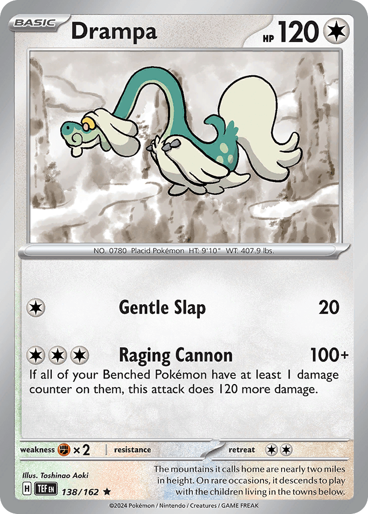 Drampa, kortbilde fra pokemontcg.io