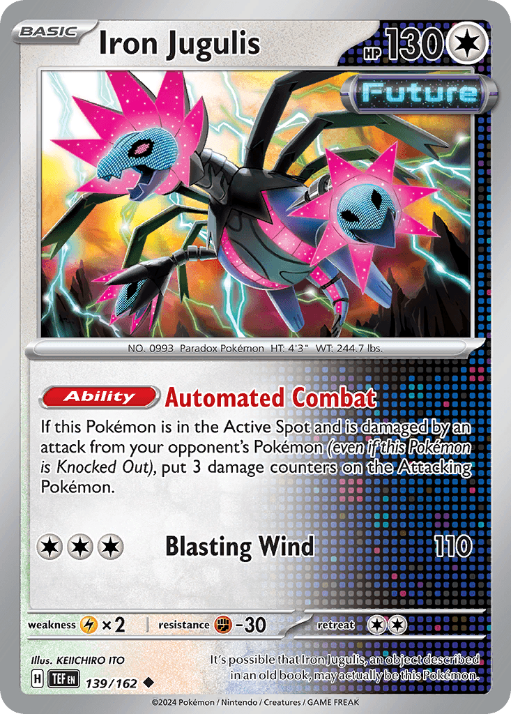 Iron Jugulis, kortbilde fra pokemontcg.io