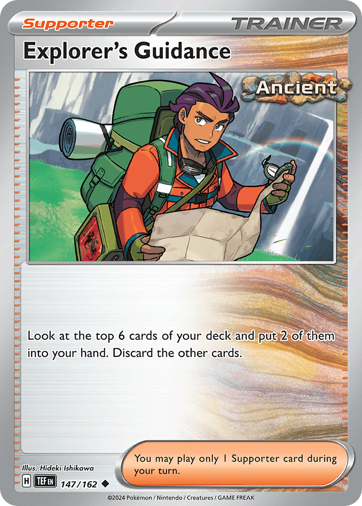 Explorer's Guidance, kortbilde fra pokemontcg.io