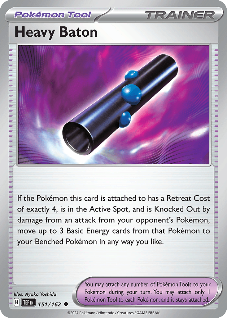 Heavy Baton, kortbilde fra pokemontcg.io
