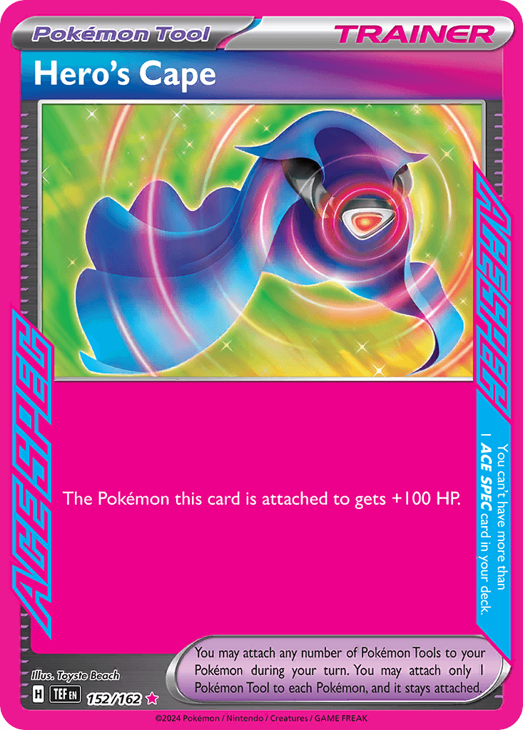 Hero's Cape, kortbilde fra pokemontcg.io