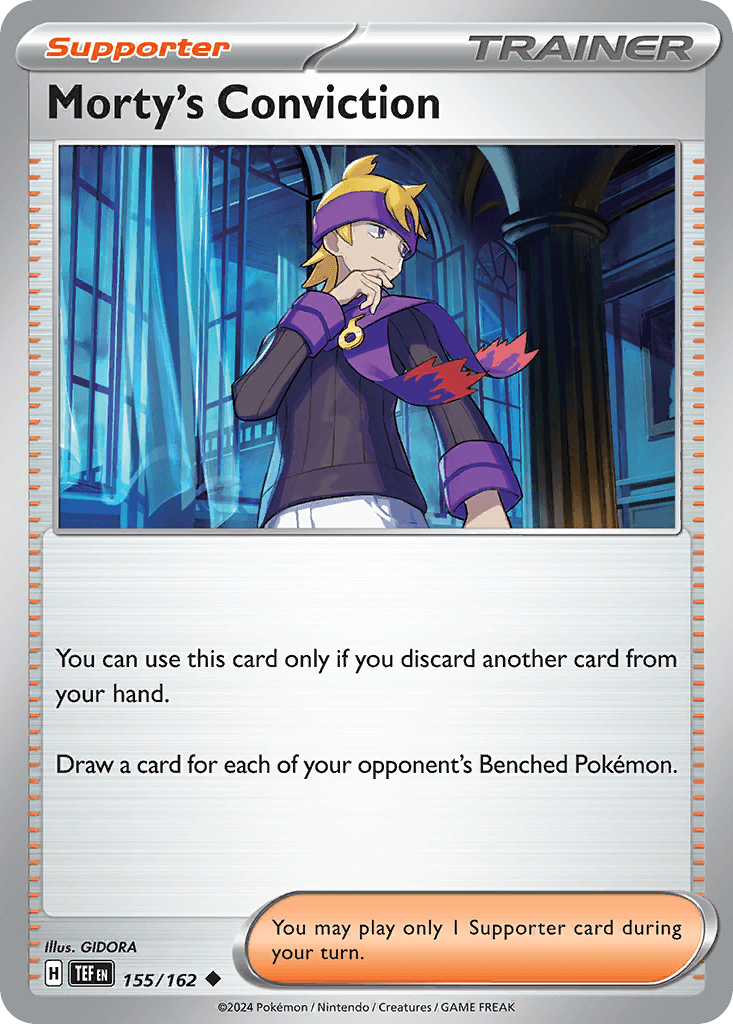 Morty's Conviction, kortbilde fra pokemontcg.io