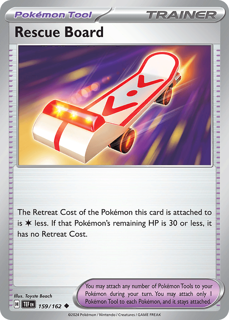 Rescue Board, kortbilde fra pokemontcg.io