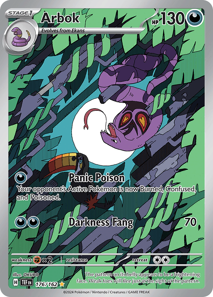 Arbok, kortbilde fra pokemontcg.io
