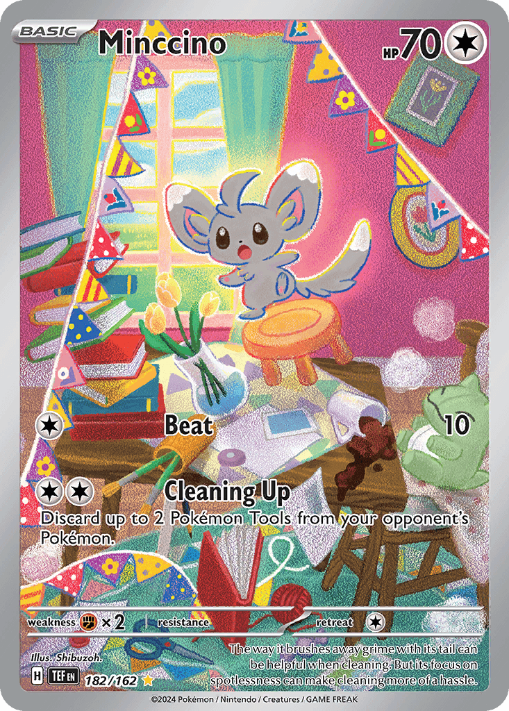 Minccino, kortbilde fra pokemontcg.io