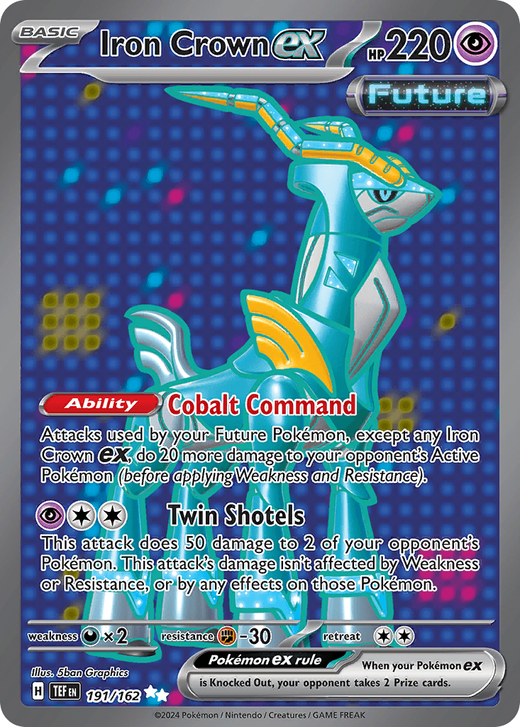 Iron Crown ex, kortbilde fra pokemontcg.io