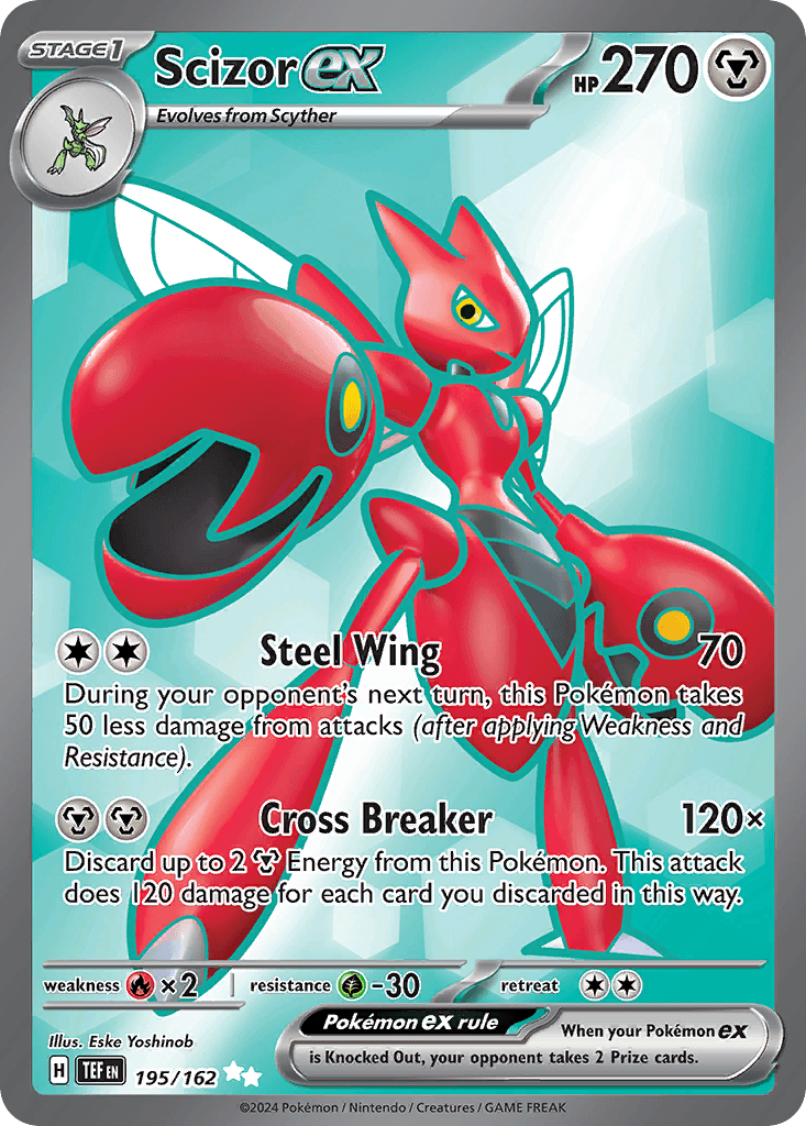 Scizor ex, kortbilde fra pokemontcg.io