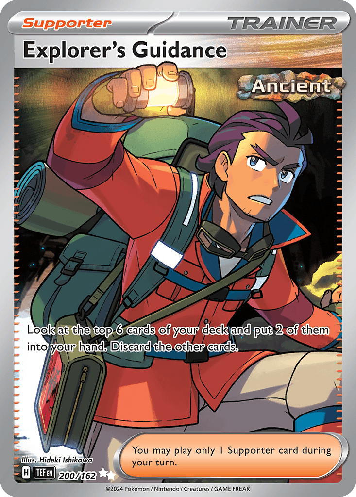 Explorer's Guidance, kortbilde fra pokemontcg.io