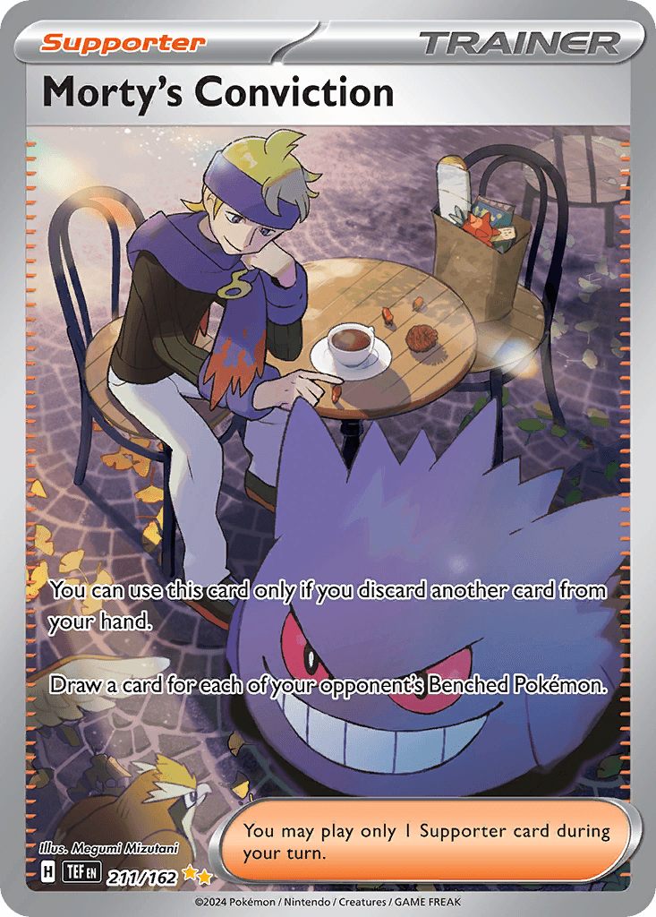 Morty's Conviction, kortbilde fra pokemontcg.io