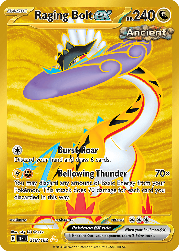 Raging Bolt ex, kortbilde fra pokemontcg.io