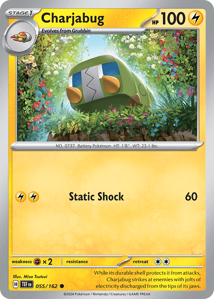 Charjabug, kortbilde fra pokemontcg.io