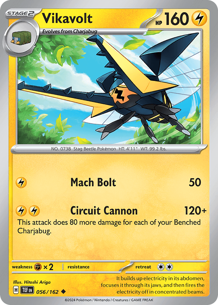 Vikavolt, kortbilde fra pokemontcg.io